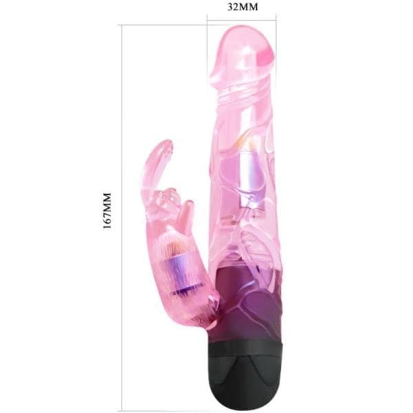 BAILE - GIVE YOU LOVER VIBRATOR WITH PINK RABBIT 5